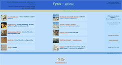 Desktop Screenshot of fysis.cz